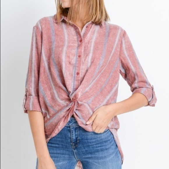 PAPER Crane Burnout Plaid shirt - Picture 1 of 8